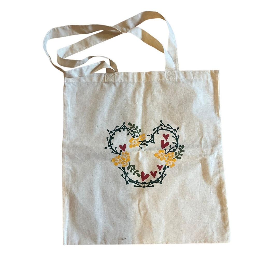 Disney World Epcot Food &‎ Wine Festival Inspired Canvas Tote Bag Set